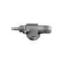 Four Seasons 12790 90 Degree Flange to Male Flare with R12 Service Port, Steel, Adapter, A/C Fitting