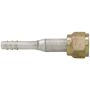 Four Seasons 13406 Straight Female O-Ring, Aluminum, Standard Diameter Barb and Clamp, A/C Fitting