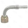 Four Seasons 13620 90 Degree Female O-Ring, Aluminum, Standard Diameter Barb and Clamp, A/C Fitting