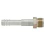 Four Seasons 13808 Straight Male Insert O-Ring, Aluminum, Standard Diameter Barb and Clamp