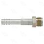 Four Seasons 13808 Straight Male Insert O-Ring, Aluminum, Standard Diameter Barb and Clamp