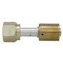 Four Seasons 14012 Straight Female O-Ring, Aluminum, Standard Diameter Beadlock, A/C Fitting