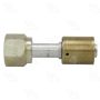 Four Seasons 14012 Straight Female O-Ring, Aluminum, Standard Diameter Beadlock, A/C Fitting