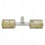 Four Seasons 14178 In-line Splicer with R12 Service Port, Aluminum, Standard Diameter Beadlock