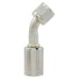 Four Seasons 14218 45 Degree Female O-Ring Long Pilot, Steel, Standard Diameter Beadlock A/C Fitting
