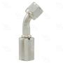 Four Seasons 14218 45 Degree Female O-Ring Long Pilot, Steel, Standard Diameter Beadlock A/C Fitting