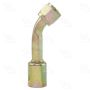 Four Seasons 14220 45 Degree Female O-Ring Long Pilot, Steel, Standard Diameter Beadlock A/C Fitting