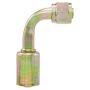 Four Seasons 14228 90 Degree Female O-Ring Long Pilot, Steel, Standard Diameter Beadlock A/C Fitting