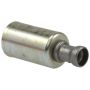 Four Seasons 14231 Braze-On Hose Connector (outer), Steel, Standard Diameter Beadlock A/C Fitting