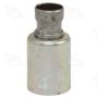 Four Seasons 14233 Braze-On Hose Connector (outer), Steel, Standard Diameter Beadlock A/C Fitting