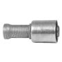 Four Seasons 14234 Braze-On Hose Connector (outer), Steel, Standard Diameter Beadlock A/C Fitting