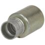 Four Seasons 14264 Braze-On Hose Connector (outer), Aluminum, Std Diameter Beadlock A/C Fitting
