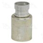 Four Seasons 14264 Braze-On Hose Connector (outer), Aluminum, Std Diameter Beadlock A/C Fitting