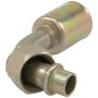Four Seasons 14320 90 Degree Female O-Ring Long Pilot, Steel, Standard Diameter Beadlock A/C Fitting