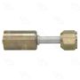Four Seasons 14446 Straight Female Metric O-Ring, Aluminum, Standard Diameter Beadlock, A/C Fitting