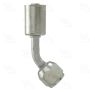 Four Seasons 14492 45 Degree Female Dual O-Ring, Aluminum, Standard Diameter Beadlock, A/C Fitting