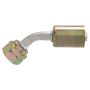 Four Seasons 14528 45 Degree Female Metric O-Ring, Aluminum, Standard Diameter Beadlock, A/C Fitting