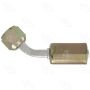 Four Seasons 14546 45 Degree Female Metric O-Ring, Aluminum, Standard Diameter Beadlock, A/C Fitting