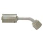 Four Seasons 14566 45 Degree Female Metric O-Ring, Aluminum, Standard Diameter Beadlock, A/C Fitting