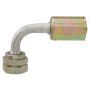 Four Seasons 14628 90 Degree Female Metric O-Ring, Aluminum, Standard Diameter Beadlock, A/C Fitting
