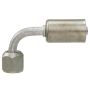 Four Seasons 14646 90 Degree Female Metric O-Ring, Aluminum, Standard Diameter Beadlock, A/C Fitting