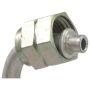 Four Seasons 14666 90 Degree Female Metric O-Ring, Aluminum, Standard Diameter Beadlock, A/C Fitting