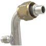 Four Seasons 14918 90 Degree Female O-Ring with R12 Service Port, Aluminum, Standard Diameter Beadlock