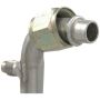Four Seasons 14920 90 Degree Female O-Ring with R12 Service Port, Aluminum, Standard Diameter Beadlock