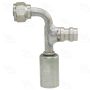 Four Seasons 14936 90 Degree Female O-Ring with R134a Service Port, Aluminum, Standard Diameter Beadlock