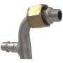 Four Seasons 14940 90 Degree Female O-Ring with R134a Service Port, Aluminum, Standard Diameter Beadlock