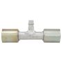 Four Seasons 14952 In-line Splicer with R134a Service Port, Aluminum, Standard Diameter Beadlock