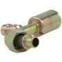 Four Seasons 14958 90 Degree Female O-Ring Long Pilot with R134a Service Port, Steel, Std. Dia. Beadlock