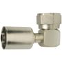 Four Seasons 15211 90 Degree Female O-Ring Short Drop, Steel, Standard Diameter Beadlock A/C Fitting
