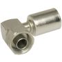 Four Seasons 15211 90 Degree Female O-Ring Short Drop, Steel, Standard Diameter Beadlock A/C Fitting