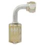 Four Seasons 15608 90 Degree Female O-Ring, Aluminum, Standard Diameter Beadlock, A/C Fitting