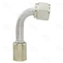 Four Seasons 15620 90 Degree Female O-Ring, Aluminum, Standard Diameter Beadlock, A/C Fitting