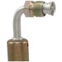 Four Seasons 15826 90 Degree Male Insert O-Ring, Aluminum, Standard Diameter Beadlock, A/C Fitting