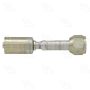 Four Seasons 15906 Straight Female Flare, Aluminum, Standard Diameter Beadlock, A/C Fitting