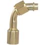 Four Seasons 15942 90 Degree Female O-Ring Long Pilot, Steel, Standard Diameter Beadlock A/C Fitting
