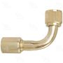 Four Seasons 15942 90 Degree Female O-Ring Long Pilot, Steel, Standard Diameter Beadlock A/C Fitting