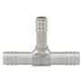 Four Seasons 16322 T-Splicer, Aluminum, Standard Diameter Barb and Clamp, A/C Fitting