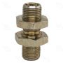 Four Seasons 16736 Straight Bulkhead Male Insert O-Ring, Steel, Adapter, A/C Fitting