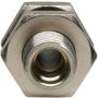 Four Seasons 16736 Straight Bulkhead Male Insert O-Ring, Steel, Adapter, A/C Fitting