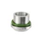 Four Seasons 16749 Male Insert O-Ring to Male Flare, Aluminum, Adapter, A/C Fitting