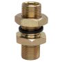 Four Seasons 16768 Straight Bulkhead Male Insert O-Ring, Steel, Adapter, A/C Fitting