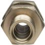 Four Seasons 16768 Straight Bulkhead Male Insert O-Ring, Steel, Adapter, A/C Fitting