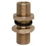 Four Seasons 16770 Straight Bulkhead Male Insert O-Ring, Steel, Adapter, A/C Fitting