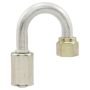 Four Seasons 17218 180 Degree Female O-Ring, Aluminum, Standard Diameter Beadlock, A/C Fitting