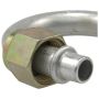 Four Seasons 17218 180 Degree Female O-Ring, Aluminum, Standard Diameter Beadlock, A/C Fitting
