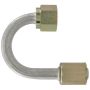Four Seasons 17222 180 Degree Female O-Ring, Aluminum, Standard Diameter Beadlock, A/C Fitting